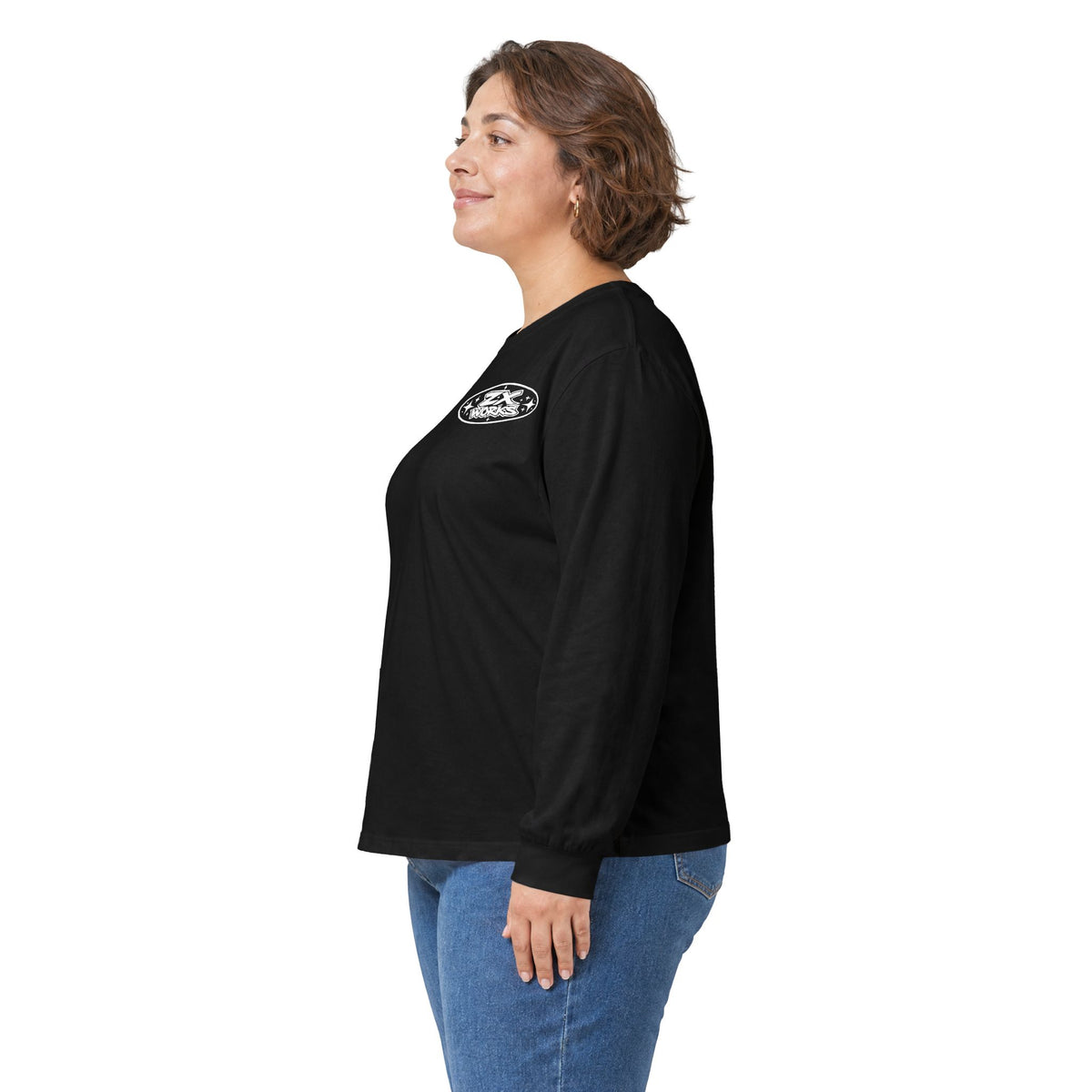 Long Sleeve Tee — Subtle 920 Script Chest & Back