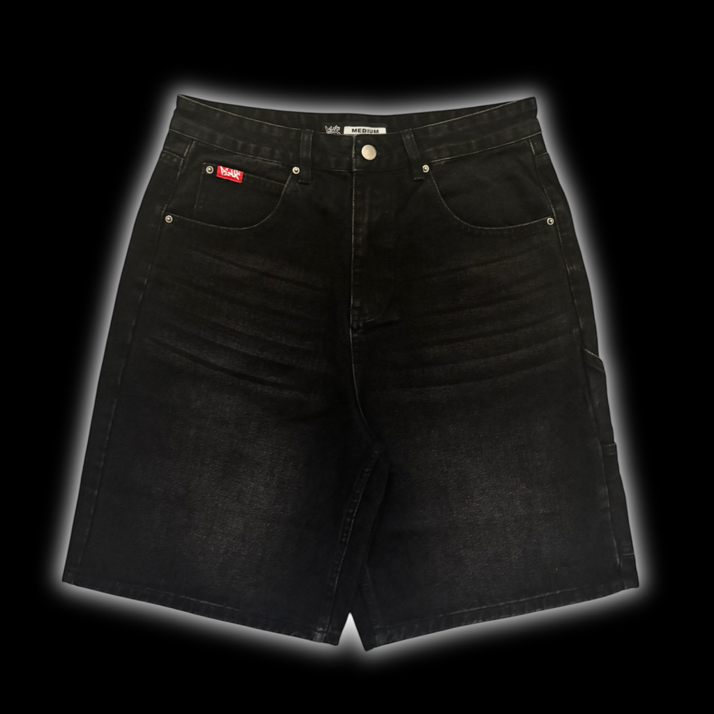 Peak Baggy Jorts - Black