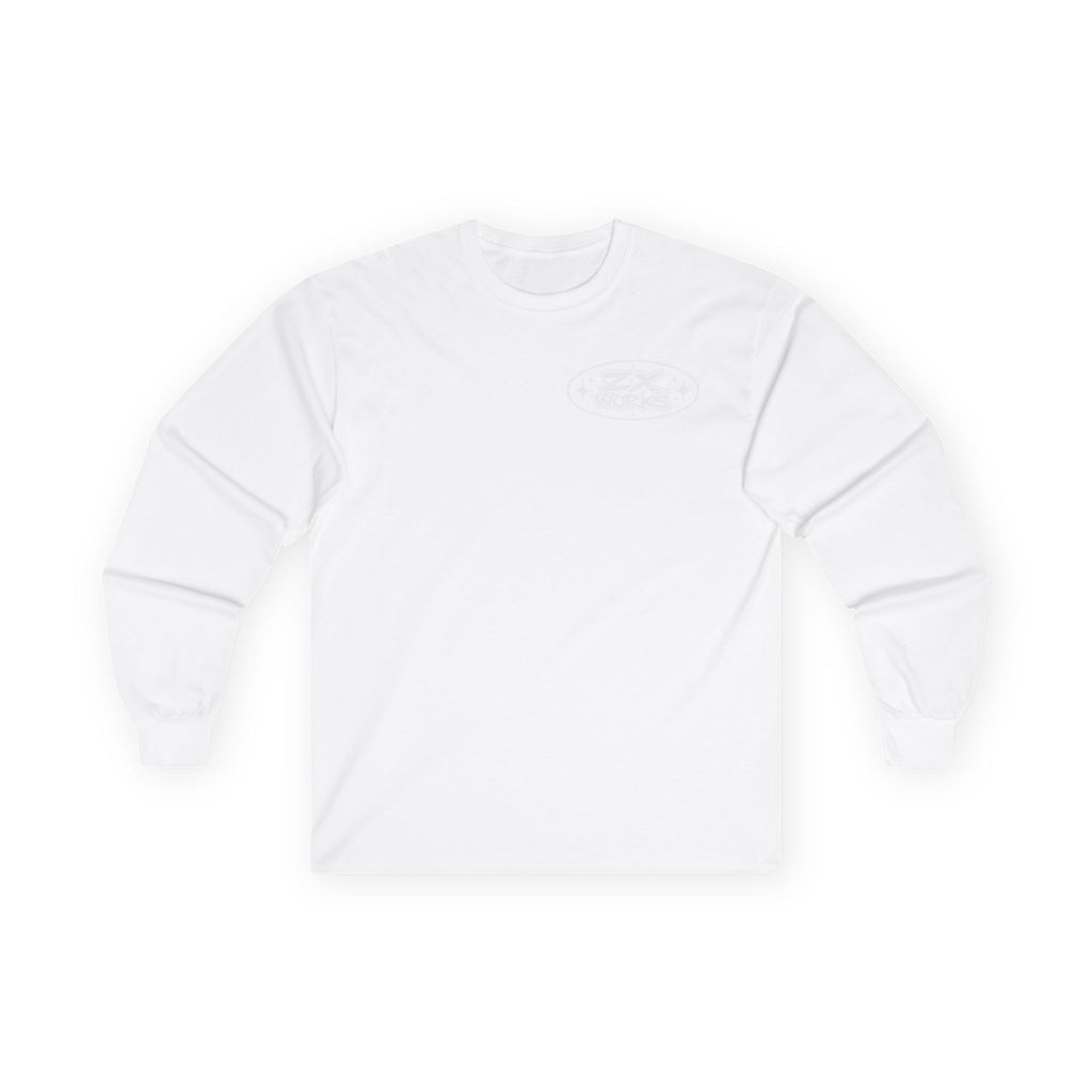 Long Sleeve Tee — Subtle 920 Script Chest & Back