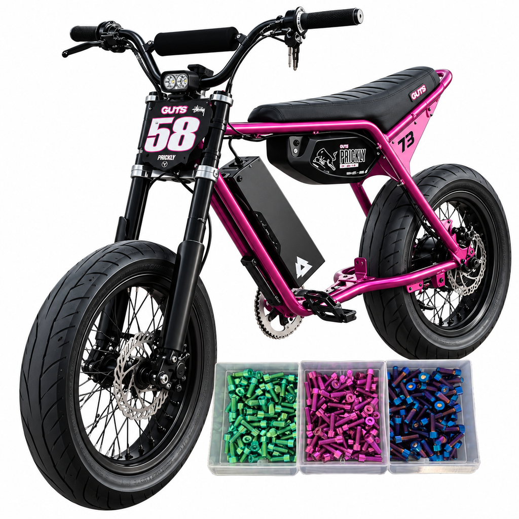 Super73 ZX / Z Miami / Z Adventure Titanium Bolt Kit (COLLECTIVE)