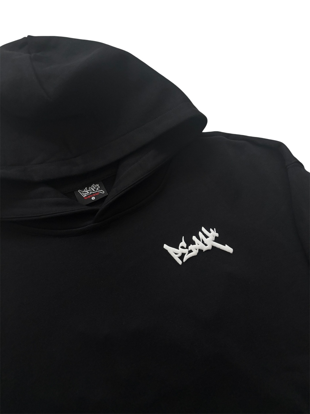 Peak Puff Hoodie - Black