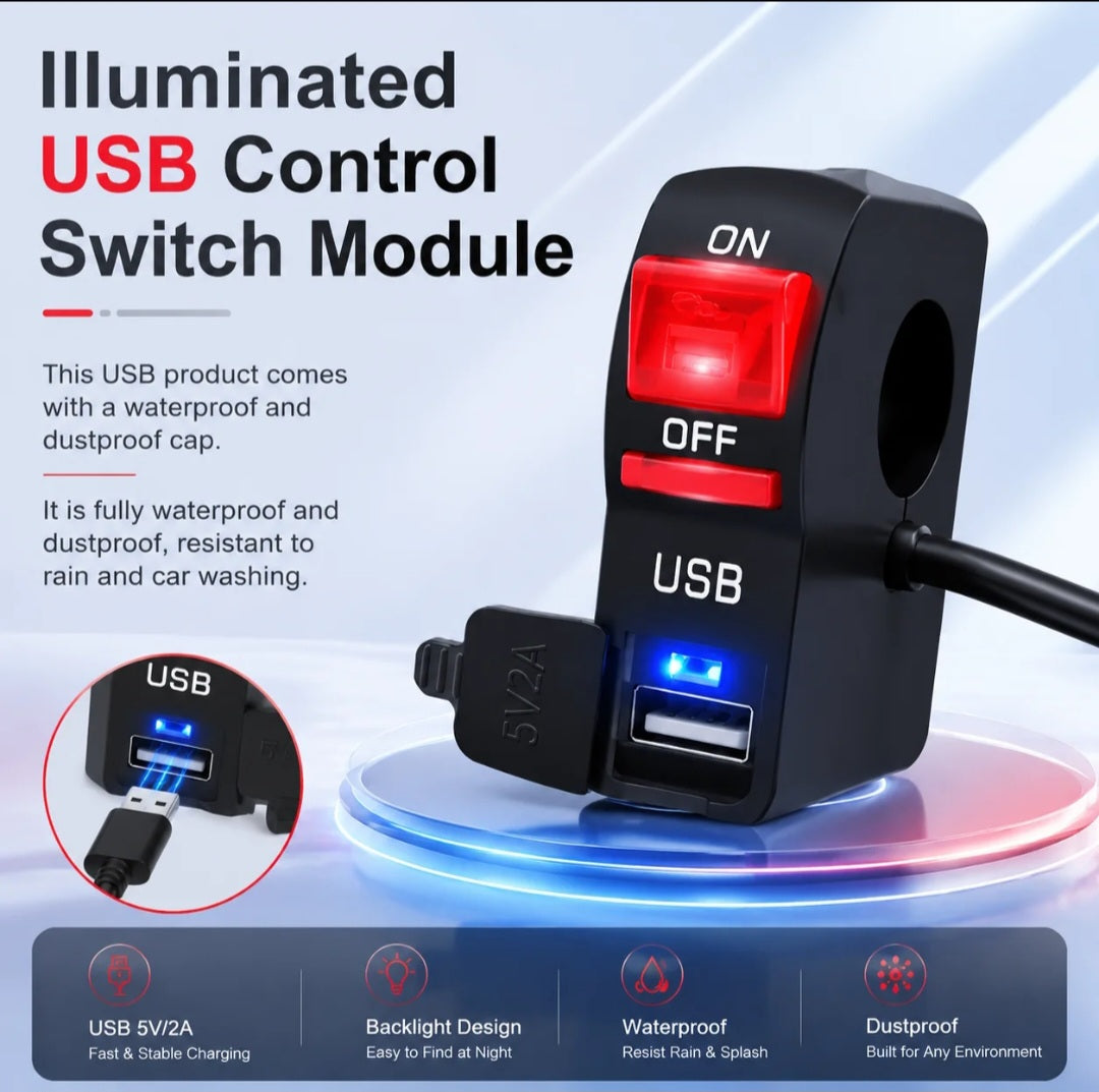 V1 USB Battery Powered Baja Light