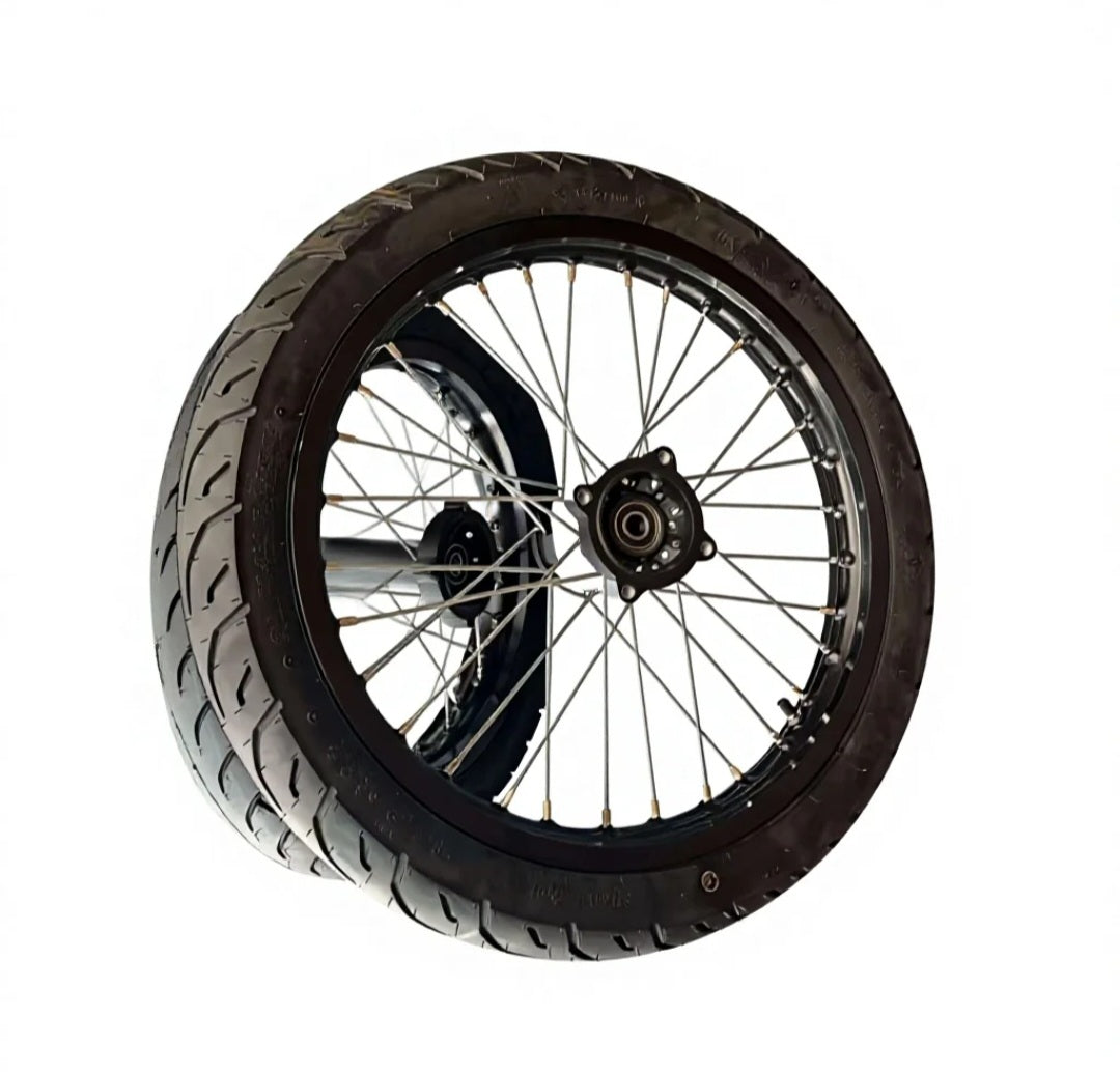 17/14 Supermoto Wheelset for Yozma IN10/Strike