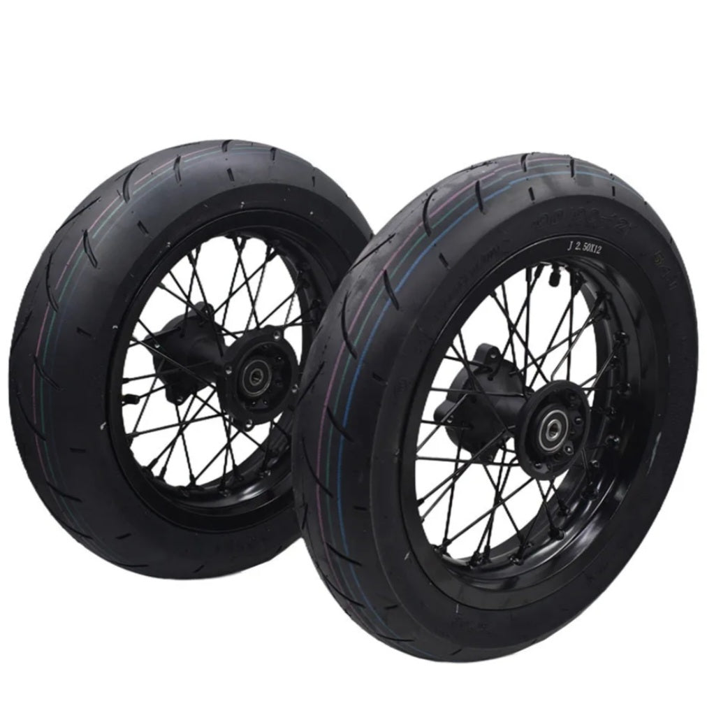 12 Inch Supermoto Wheels for Tuttio,Yozma In10,Heybike